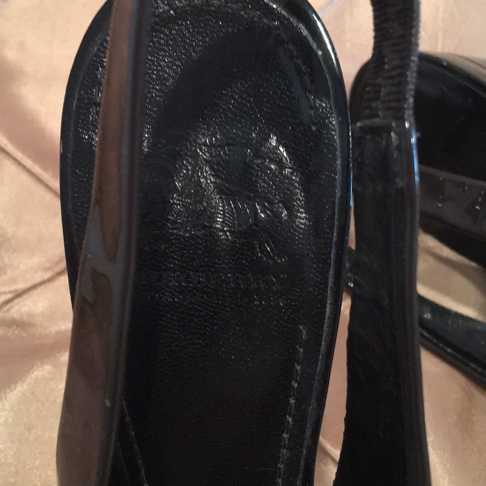 Burberry patent leather dark brown shoes - Picture 6 of 8